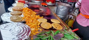 Entre los principales antojitos mexicanos se encuentran las enchiloadas, gorditas, tamales y champurrado.