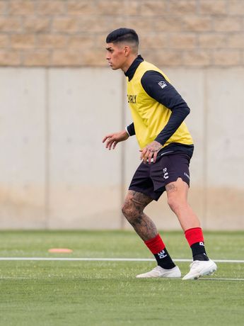 Adonis Frías, apenas recien ingresado la semana pasada con el conjunto del Atlas | Atlas FC vía X
