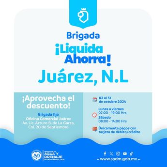 Descuentos en Agua y Drenaje de Monterrey | Especial