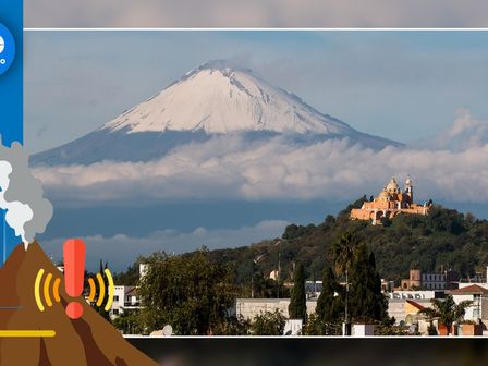 Actividad del Popocatépetl 31 de julio de 2024 / TELEDIARIO
