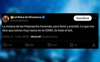 Tras el comentario de Laisha Wilkins, los internautas no dudaron en decirle lo mismo por llamarse “La reina de Dinamarca” | X