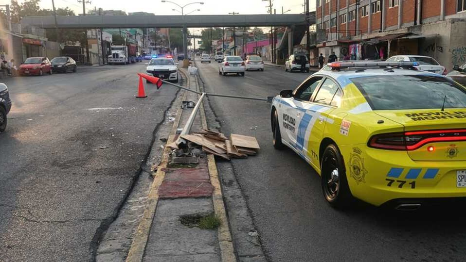 En el lugar sólo se presentaron daños materiales, no hubo personas lesionadas. | Fabricio Gallegos