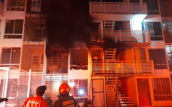 Incendio en departamentos de Zapopan / Vicente Torres Alfaro
