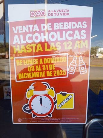 Imagen difundida en redes sociales de un Oxxo en Torreón. | Facebook