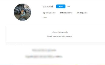Cuenta de Instagram de Clara Chía / Captura.