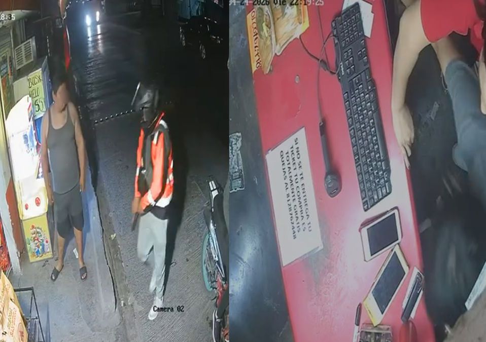 Sin presencia policiaca, cuatro sujetos cometieron un violento asalto en Apodaca y huyeron tras robar dinero en caja y a un cliente.| Especial