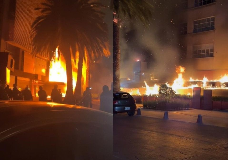 Hasta el momento se conoce que el incendio en el Restaurante La Soldadera se produjo por un calentador de ambiente / Cortesía