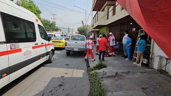 El incidente vial se registró sobre la calle Platón Sánchez y Plan de Ayutla. | Fabricio Gallegos