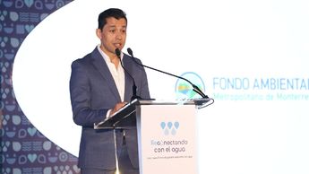 El director de Agua y Drenaje de Monterrey, Eduardo Ortegón, descartó un desabasto de agua durante la próxima temporada de verano. | Luis Guerra
