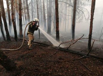 Incendios cerca de Chernóbil convierten el aire de Kiev en el más contaminado del mundo