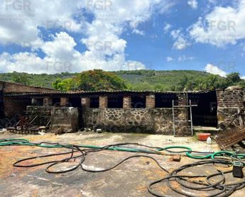 Adémas de asegurar el combustible comenzaron a investigar los responsables de la fosa clandestina | Fiscalía General de la República Jalisco