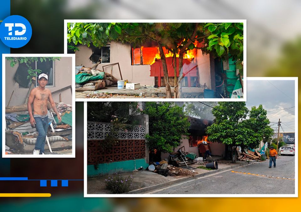 Incendio de casa en Guadalupe / Francisco Zúñiga