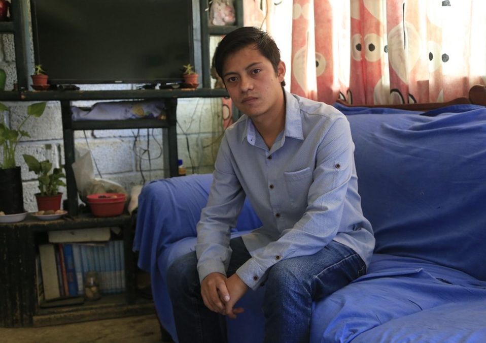 Kevin Diego Rincón Bautista, estudiante de la Universidad Politécnica de Puebla / Andrés Lobato