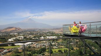 El mirador de Atlixco es un lugar destacado para ver el volcán Popocatépetl desde el pueblo mágico | Agencia Es Imagen