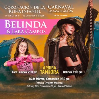 ¡Promoción nocturna! Boletos al 2x1 para la coronación infantil con Belinda