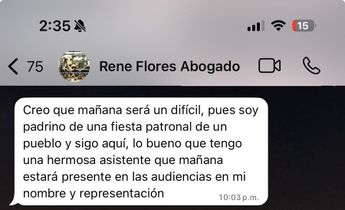 Comentarios del abogado sobre su físico incomodaron a Ari Téllez, según relató / Cortesía