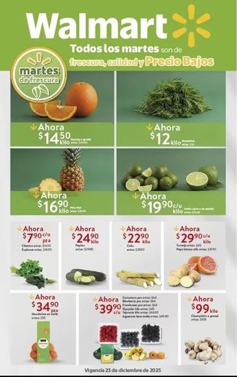 Las ofertas del Martes de Frescura se extienden a carnes y pescado. | Walmart