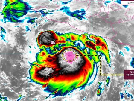 La tormenta tropical Flossie ocasionará lluvias puntuales torrenciales en la costa de Guerrero. | Especial