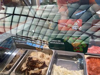 En el menú puedes encontrar una gran variedad de sabores de nieve. | Especial