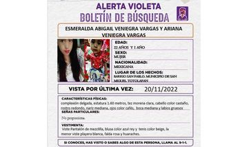 Reportan a joven de 22 años y bebé de 1 año, desaparecen en Guerrero.