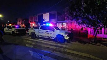 Elementos de la Guardia Nacional apoyaron en el resguardo de la zona. | Juan Carlos Munguía