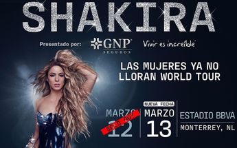 Segunda fecha de Shakira en Monterrey