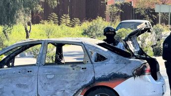 Baja California entra en alerta tras quema de vehículos y bloqueos en Tijuana.| Especial