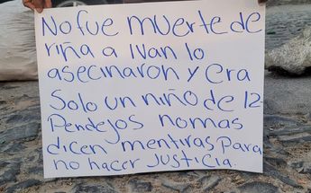 Los vecinos exigen justicia por la muerte de este menor / Usi Toledo