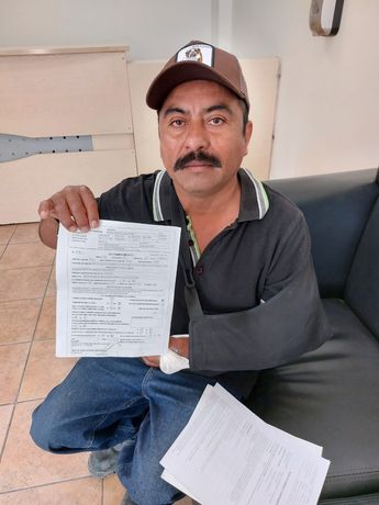 Eladio pide apoyo / Leyda Estrada