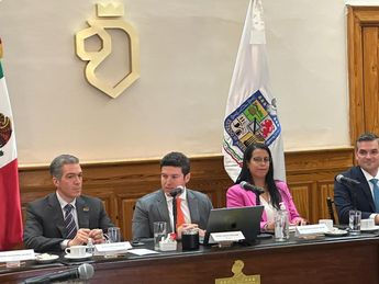 García Sepúlveda dio a conocer la información durante una reunión del Consejo Nuevo León. | Sandra González