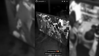 Salcedo festejando el empate entre Cruz Azul y América en semifinales / Captura