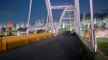 El mal estado de algunos tramos del Puente del Papa es evidente. | Ángel Mercado