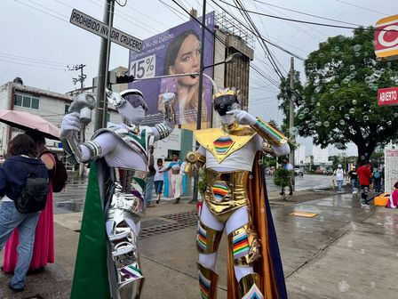 El color y la creatividad fueron los estandartes de la Marcha Pride de Guadalajara 2025. | Especial