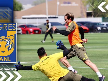 Los Tigres vivirán su última práctica previo al duelo ante Pumas / @TigresOficial