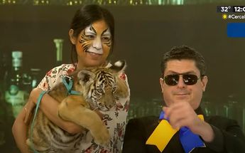 María Julia festeja victoria de Tigres frente a Luis Carlos | Especial