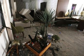 Casa de lujo de Ovidio Guzmán tras operativo │ Jorge Carballo.