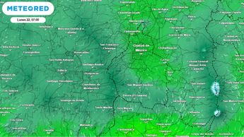 Temperatura mínima en Ciudad de México 22 de diciembre. | Meteored