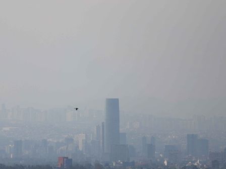 La salud de las personas se puede ver afectada debido a la mala calidad del aire. | Cuartoscuro