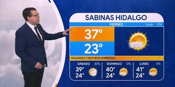 Pronóstico del tiempo para Monterrey, con Nelson Valdez - 09 de junio de 2023