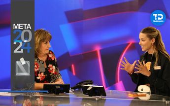 Mariana Rodríguez desde Telediario Vespertino. / Raúl Palacios