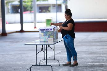 Hasta la mañana del martes 3 de junio, la participación en México se situó en 12.82 por ciento. | Jorge López