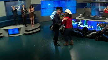 Ángel Carrillo recibe Flores del Patrón por su cumpleaños