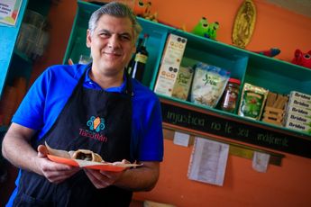 Enrique Romero, dueño del Rincón Tacotlán | Andrés Lobato