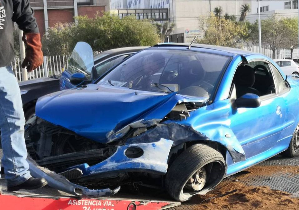 Choque de transporte personal deja dos lesionados en San Pedro