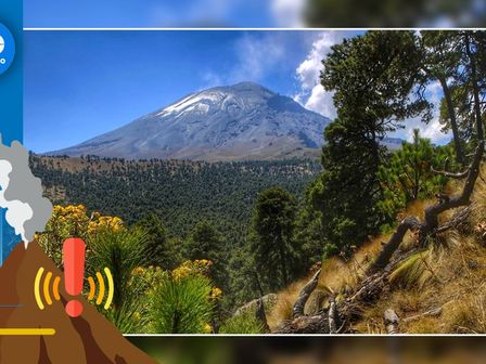 Actividad del Popocatépetl 26 de julio de 2024 / Andrés Lobato