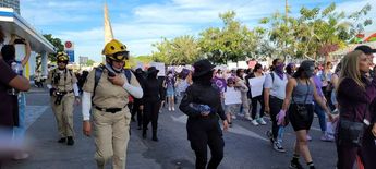 Avanza marcha de contingente separatista / Usi Toledo