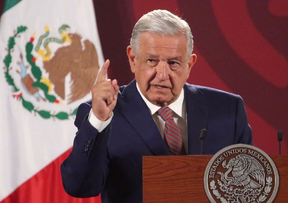AMLO en La Mañanera. | Presidencia