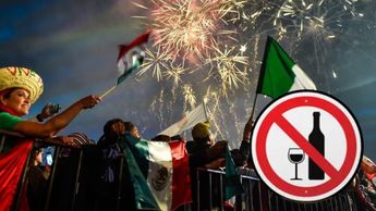Ley seca durante el 15 de septiembre 2025. | Especial.