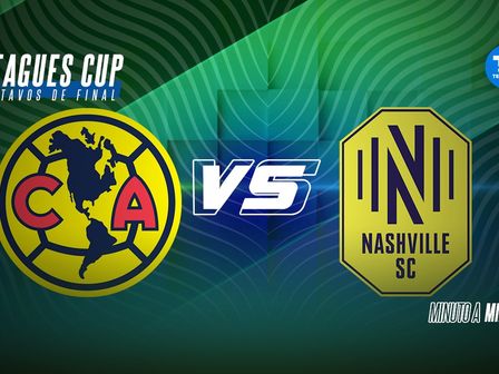 América vs Nashville EN VIVO: Octavos de Final Leagues Cup 2023