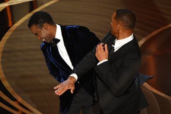 Will Smith golpea a Chris Rock / Cortesía